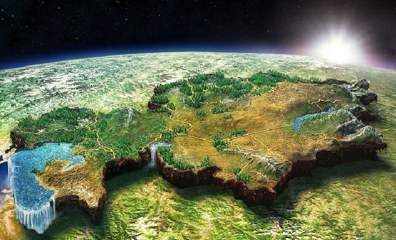 مەملەكەتتىڭ ساياساتىن ونىڭ گەوگرافياسى ايقىندايدى
