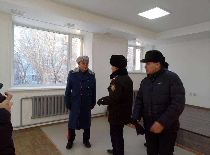 قوستانايدا پوليتسيا بولىمشەسىنىڭ اپاتتى جاعدايداعى كەڭسەسى جوندەلىپ,  ىسكە قوسىلدى