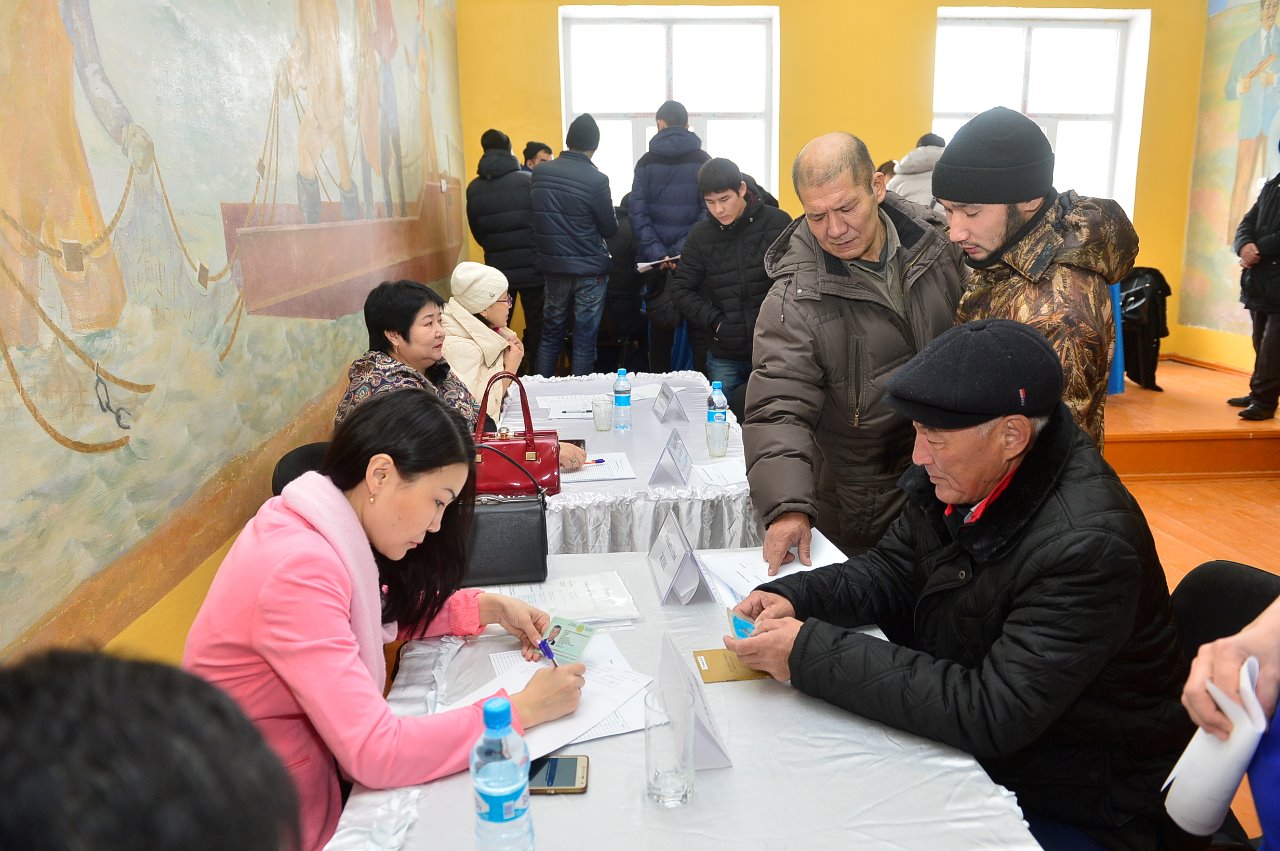 2017 جىلى اتىراۋ وبلىسىنىڭ 22 مىڭ جۇمىسسىز تۇرعىنى جۇمىسقا ورنالاستى