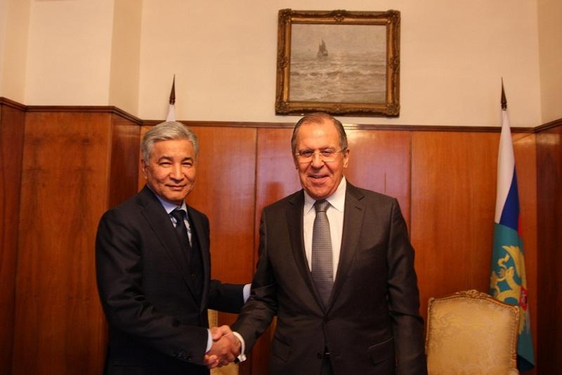 تاسماعامبەتوۆ پەن لاۆروۆ ەلدەردىڭ بۇۇ قك-دەگى ارىپتەستىگىن تالقىلادى