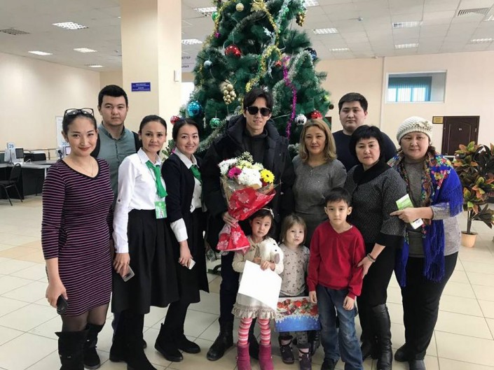 اقتوبەدەگى حقكو-دا ديماش قۇدايبەرگەنگە قۇرمەت كورسەتىلدى