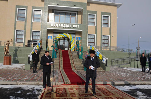 جامبىل وبلىسىنىڭ جۋالى اۋداندىق سوتى جاڭا عيماراتقا كوشتى