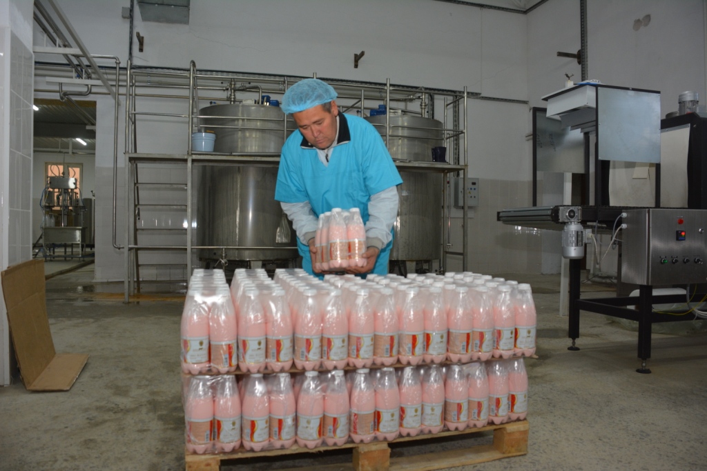 تۇپقاراعان اۋدانىندا ءسۇت زاۋىتى اشىلدى