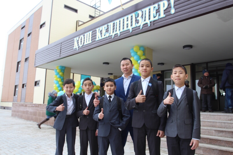 ورال قالاسىندا جاڭا مەكتەپ اشىلدى