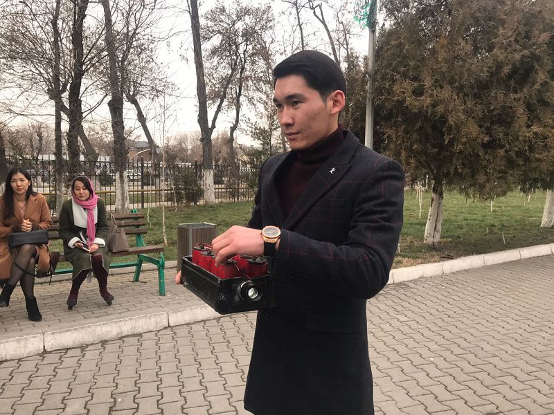 ستۋدەنتتەر بيولوگيالىق باتارەيا ويلاپ تاپتى
