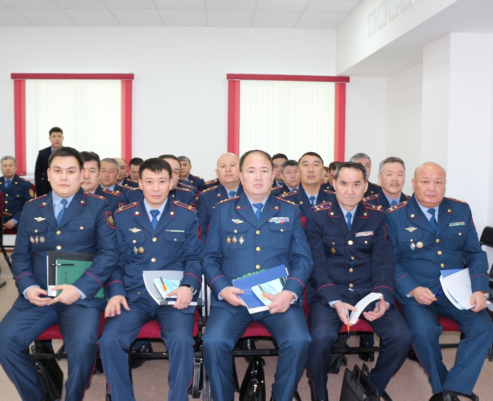 كولىك پوليتسەيلەرى جولداۋدى جۇزەگە اسىرۋ مىندەتتەرىن تالقىلادى