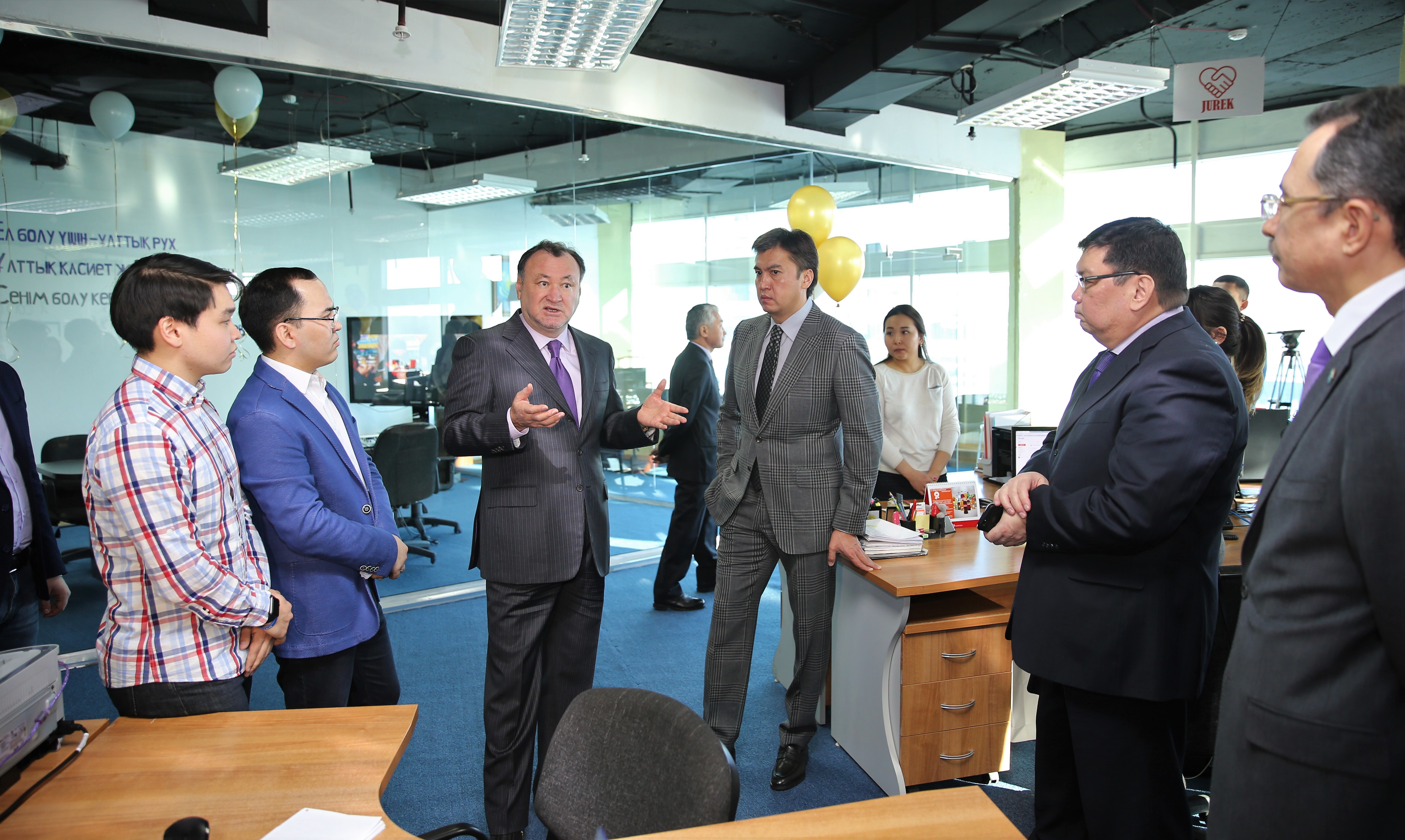 «جاس وتاننىڭ» جاڭا كەڭسەسىنىڭ تۇساۋكەسەر ءراسىمى ءوتتى