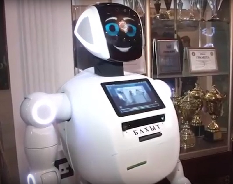 تالدىقورعاندا روبوت-پوليتسەي جۇمىسقا كىرىستى