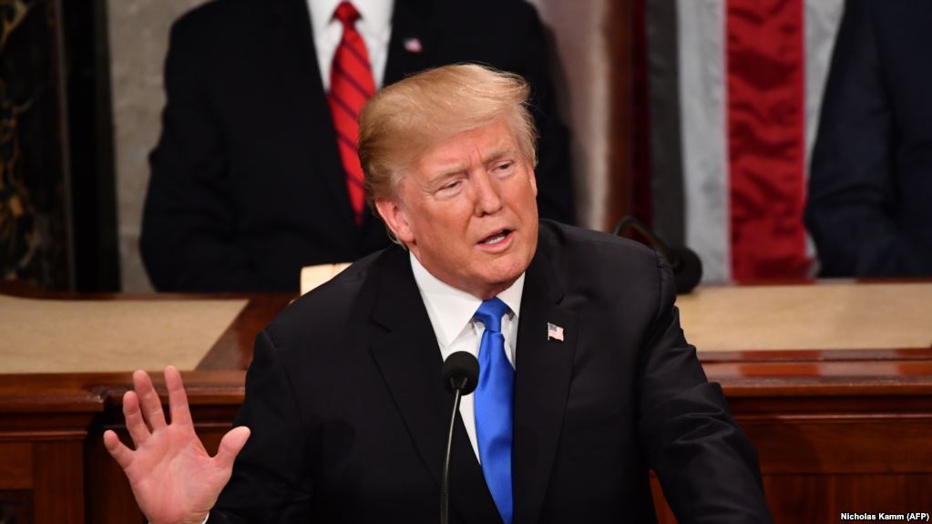 اقش پرەزيدەنتى ترامپ كونگرەستە جولداۋ جاسادى

