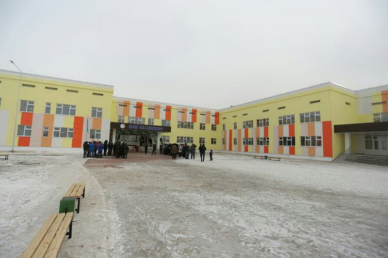 اقساي قالاسىندا جاڭا مەكتەپ اشىلدى - بقو
