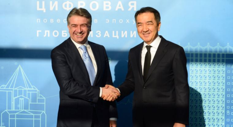 باقىتجان ساعىنتاەۆ ارمەنيا پرەمەر-مينيسترىمەن كەزدەستى