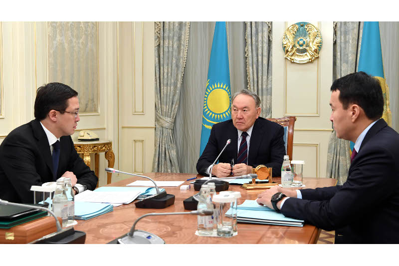 مەملەكەت باسشىسى ۇلتتىق بانك توراعاسى دانيار اقىشەۆتى قابىلدادى