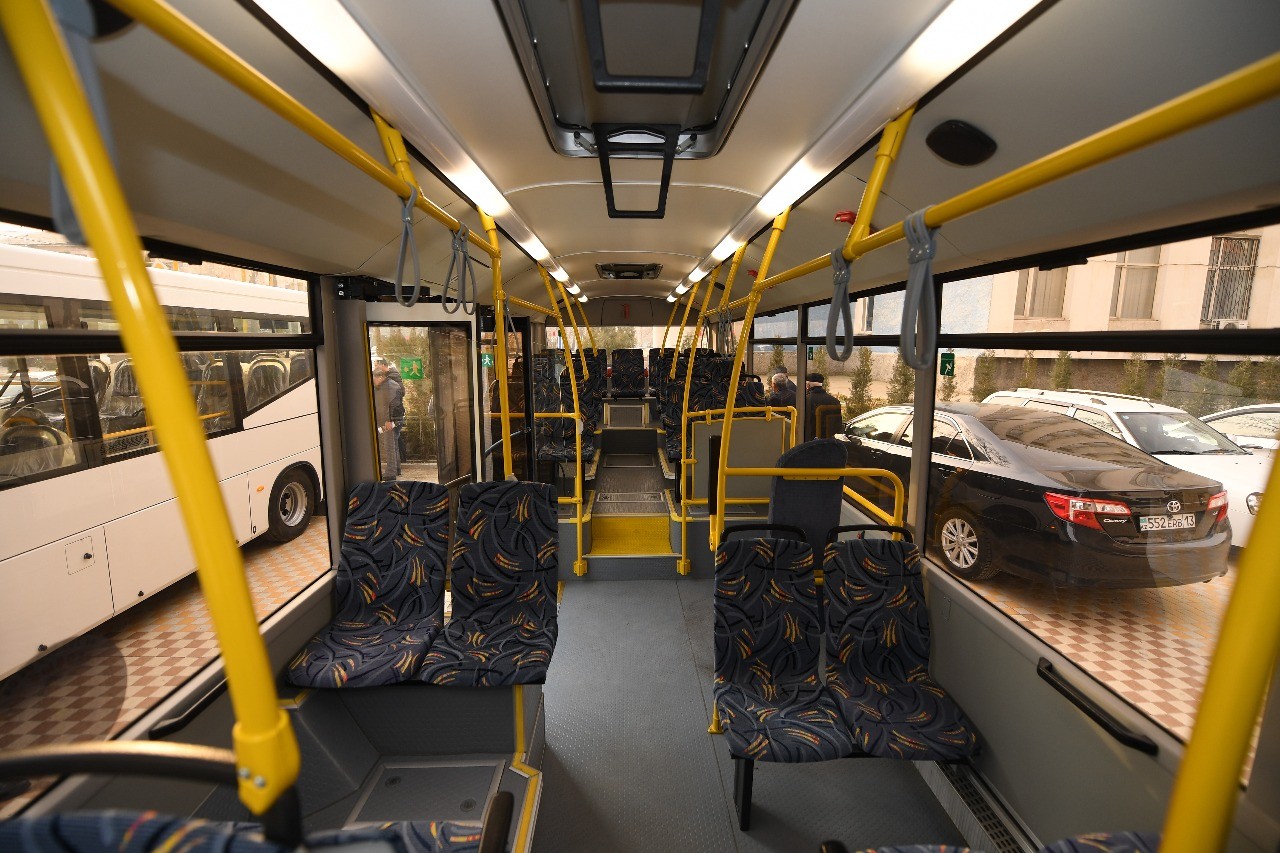 شىمكەنتكە جاڭا اۆتوبۋستار كەلەدى