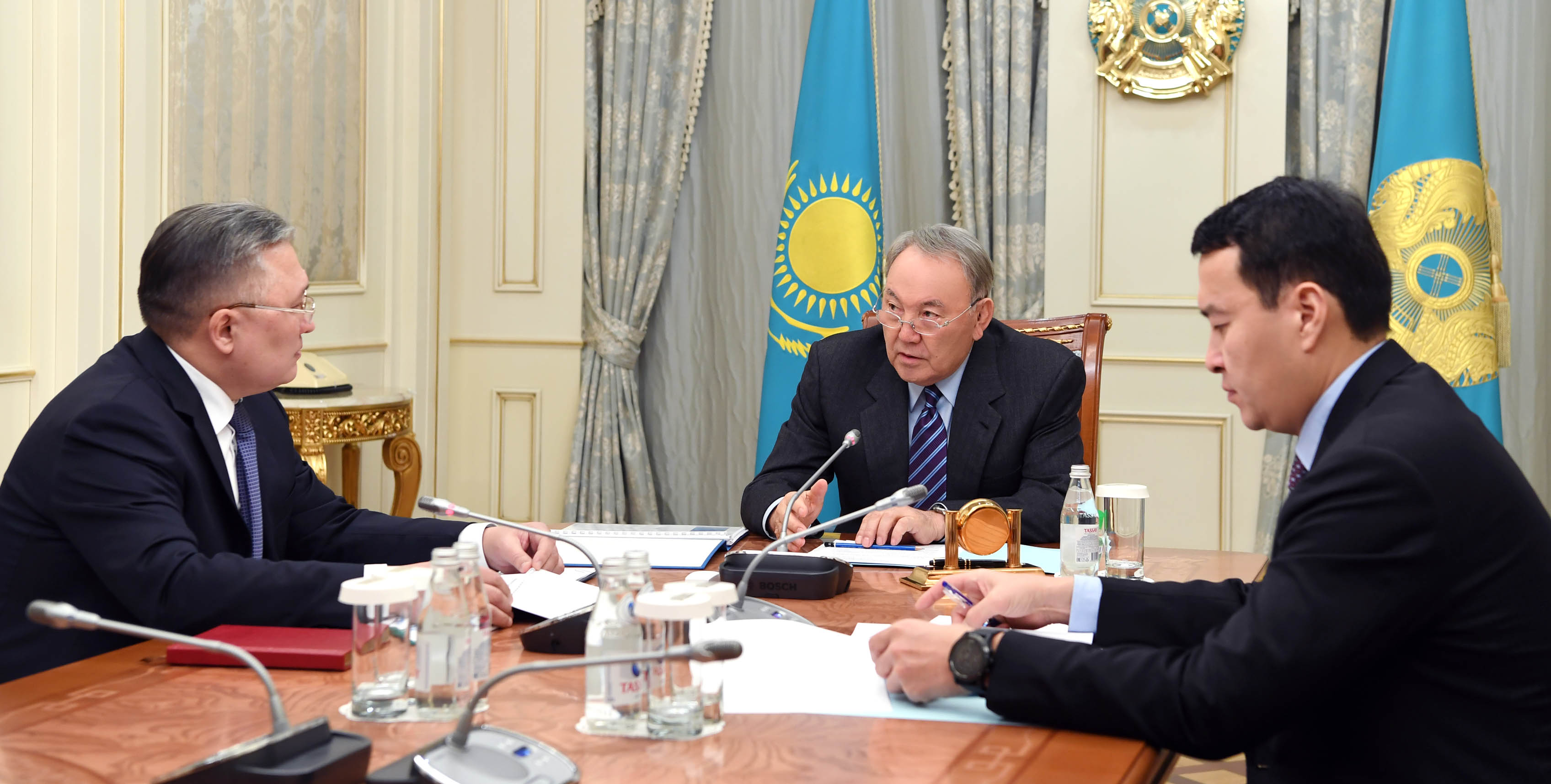 ەلباسى ەسەپ كوميتەتىنىڭ توراعاسى نۇرمۇحامبەت ابدىبەكوۆتى قابىلدادى