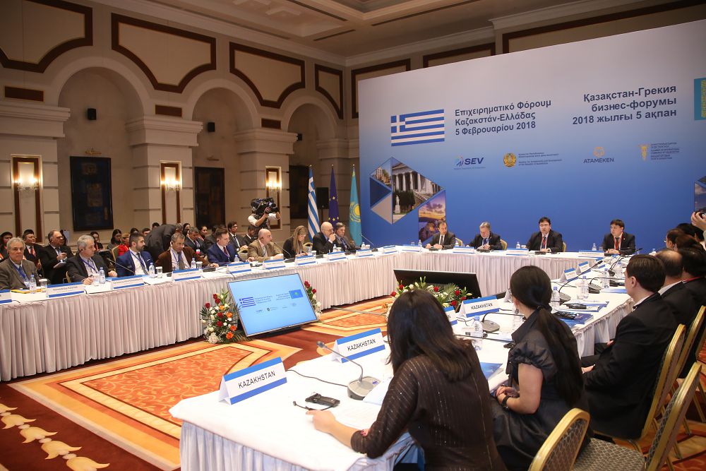 قازاقستان مەن گرەكيا: ىنتىماقتاستىقتى نىعايتۋداعى جاڭا قادام