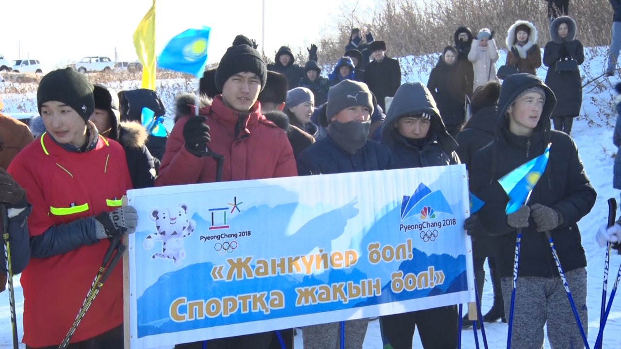 يندەر اۋدانىنداعى 145 وقۋشى قازاقستاندىق وليمپياداشىلاردى قولدادى