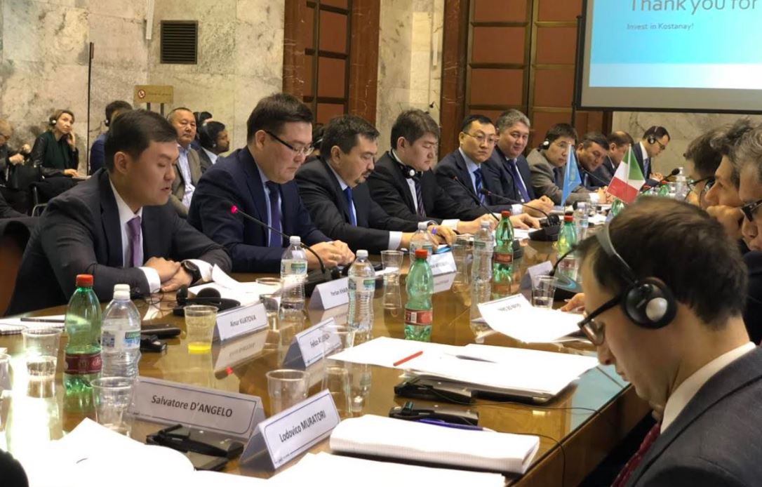 ريمدە قازاقستان-يتاليا ۇكىمەتارالىق جۇمىس توبىنىڭ كەزەكتى وتىرىسى ءوتتى