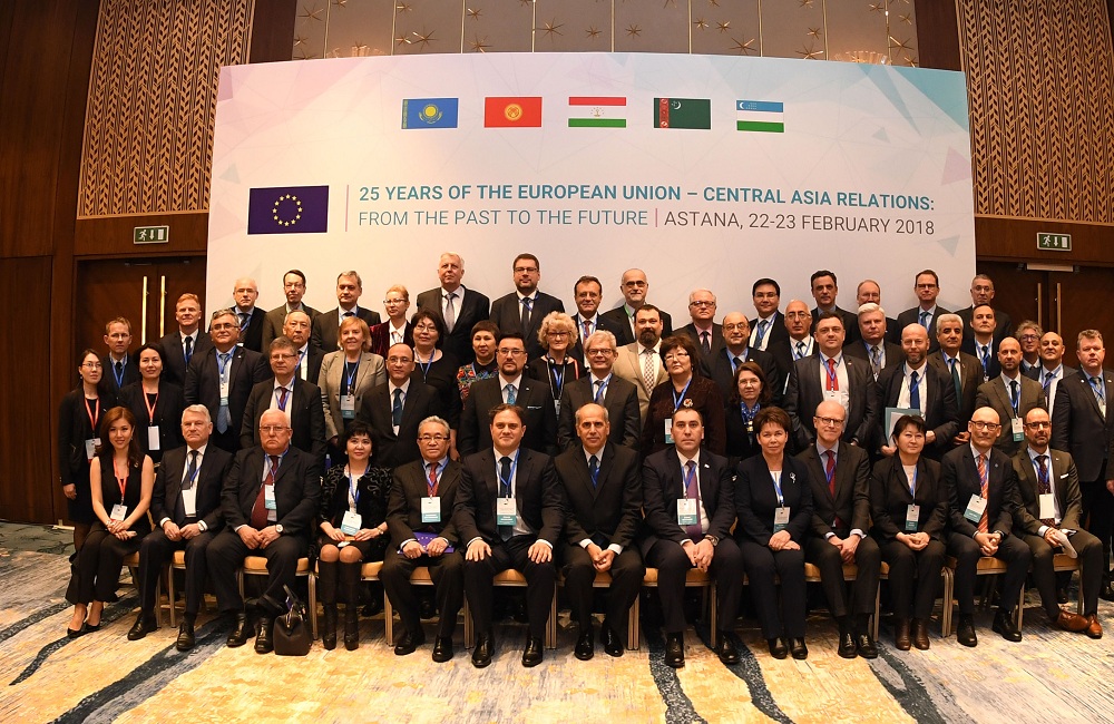 ەو - ورتالىق ازيا قارىم-قاتىناستارىنىڭ 25 جىلدىعىنا وراي حالىقارالىق كونفەرەنتسيا ءوتتى