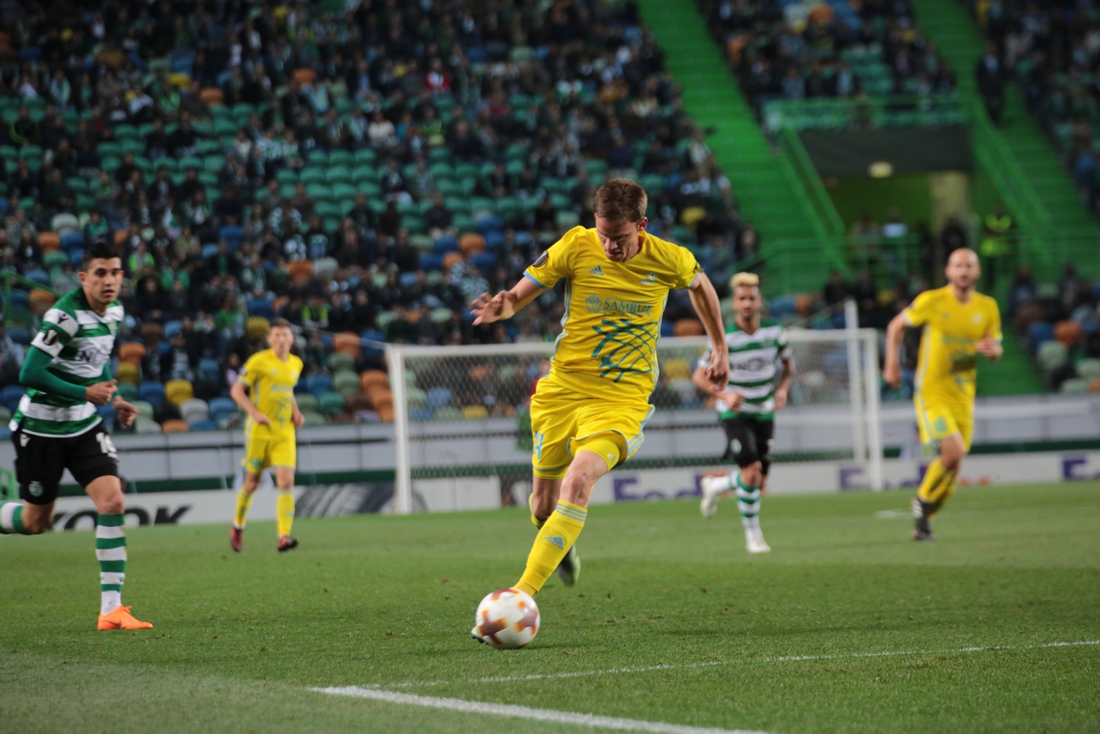 «سپورتينگ» - «استانا» 3:3. ەۋروپالىق كورەرمەن قازاق كومانداسىنا قول سوقتى