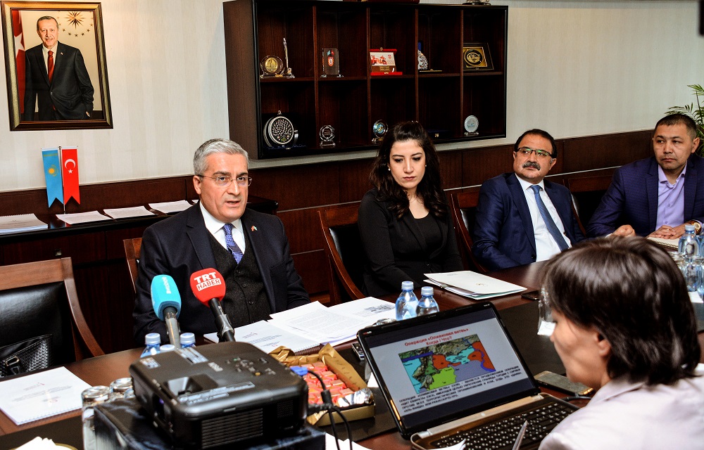 استانادا «ءزايتۇن بۇتاعى» وپەراتسياسى تۋرالى جيىن ءوتتى