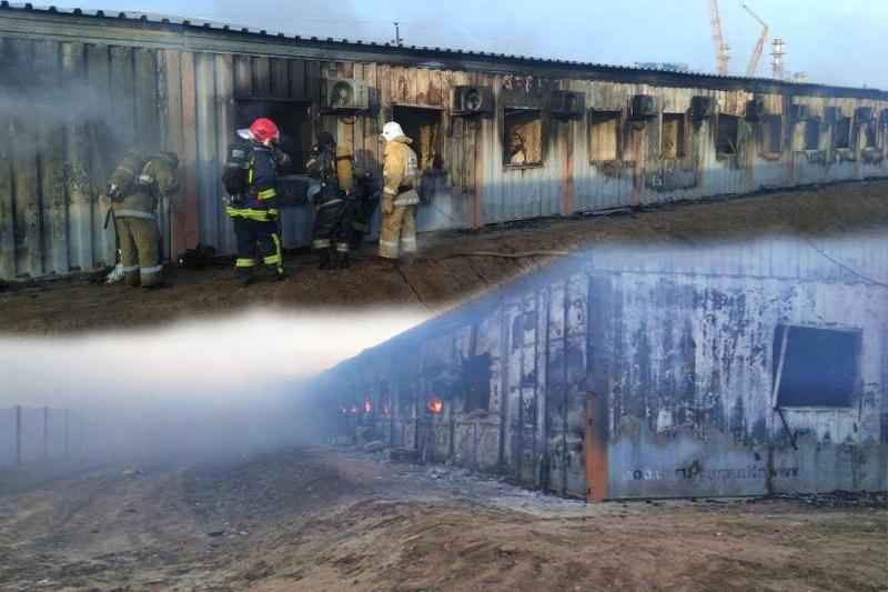 اتىراۋ وبلىسىندا قۇرىلىسشىلار جاتاقحاناسى ورتەندى