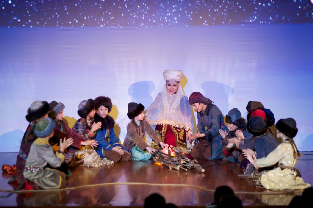 «سامۇرىق كەلگەن تاڭ» ەرتەگىسى «استانا وپەرا» تەاترىندا ساحنالاندى