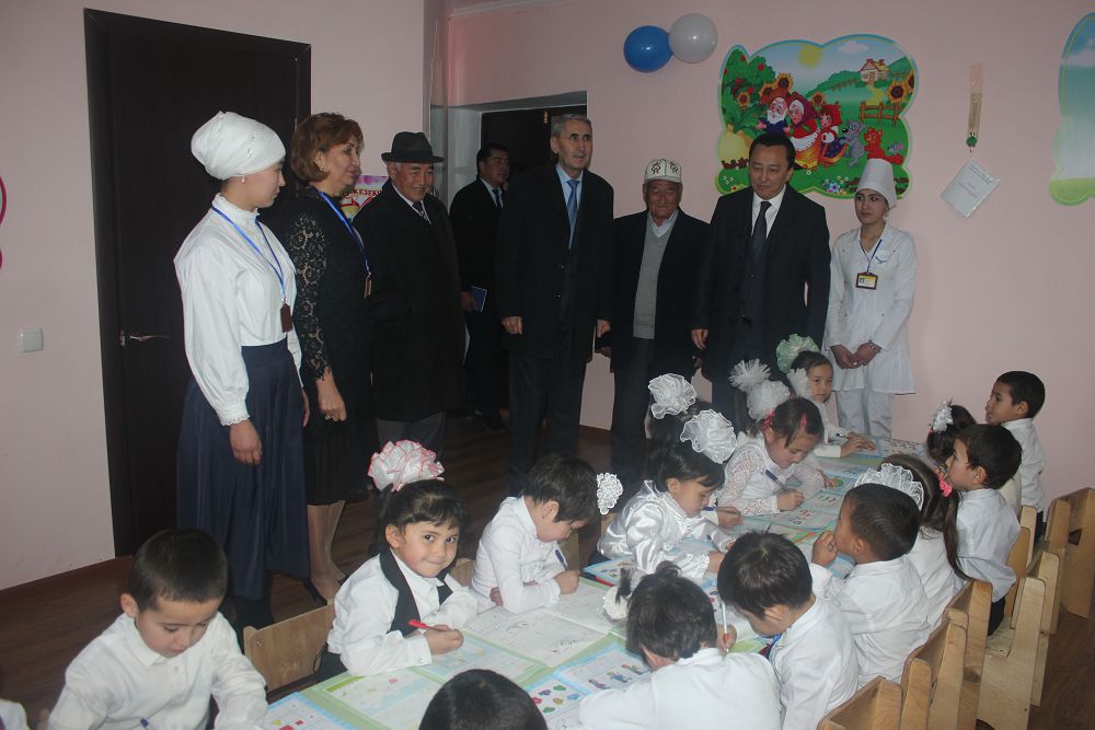 تۇربات اۋىلىندا كاسىپكەردىڭ كومەگىمەن بالاباقشا اشىلدى