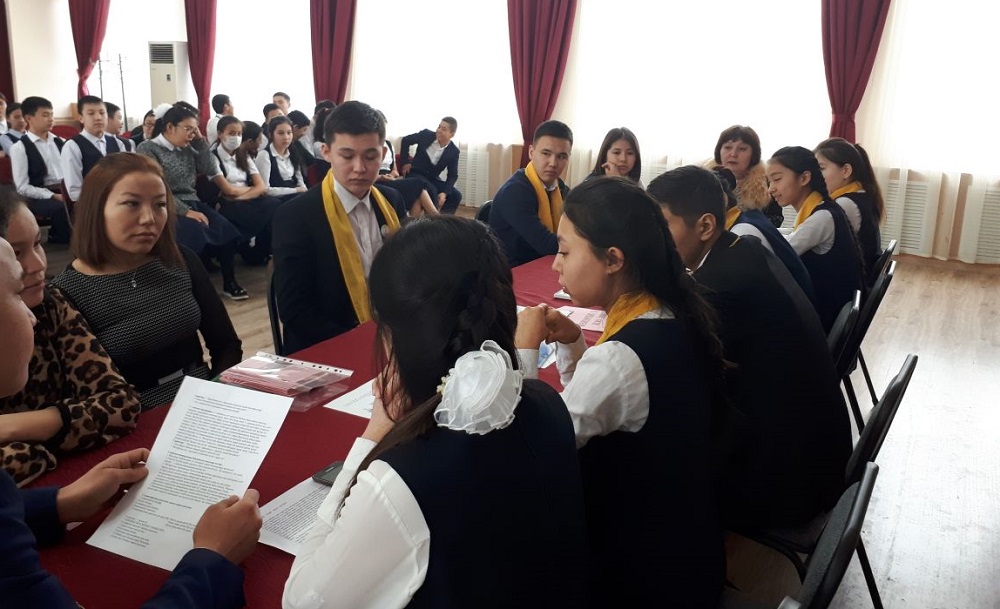 ماڭعىستاۋدا «سىبايلاس جەمقورلىقتىڭ الدىن الۋ بىرىڭعاي ساعاتى» اتتى اكتسيا ءوتىپ جاتىر