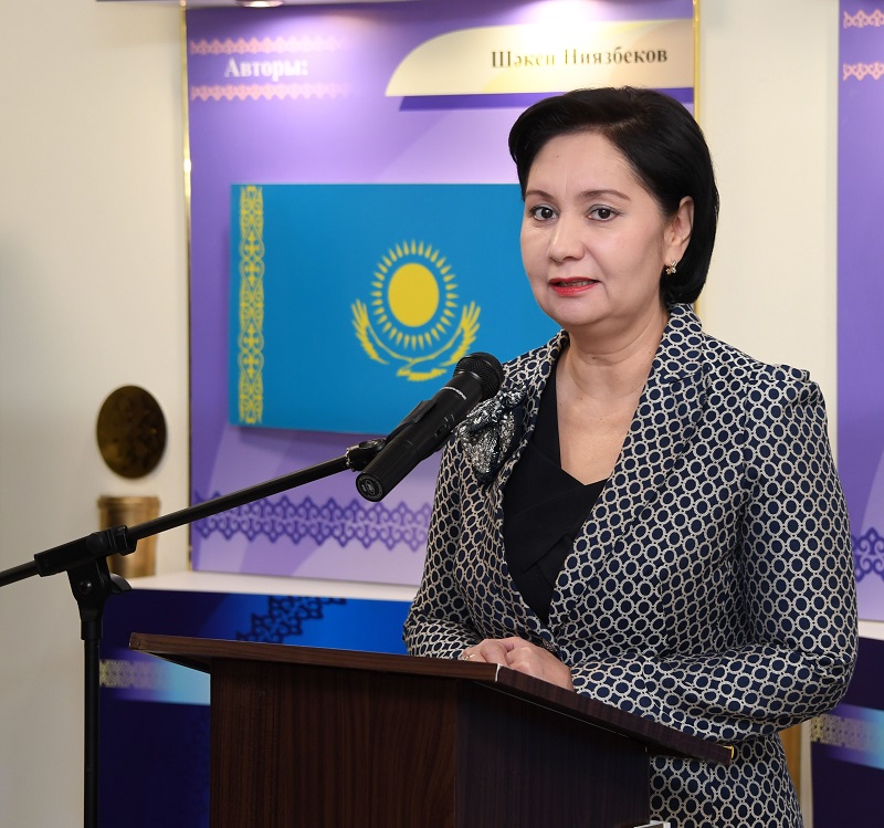 گۇلشارا ابدىقالىقوۆا سىبايلاس جەمقورلىققا قارسى كۇرەس ماسەلەلەرى جونىندەگى ازاماتتىق باستامالاردىڭ ءىى كونگرەسىنە قاتىستى