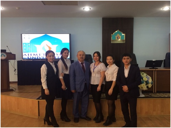 ورالدىق جاس عالىمدار تۇركىستان ۋنيۆەرسيتەتىندە بولدى