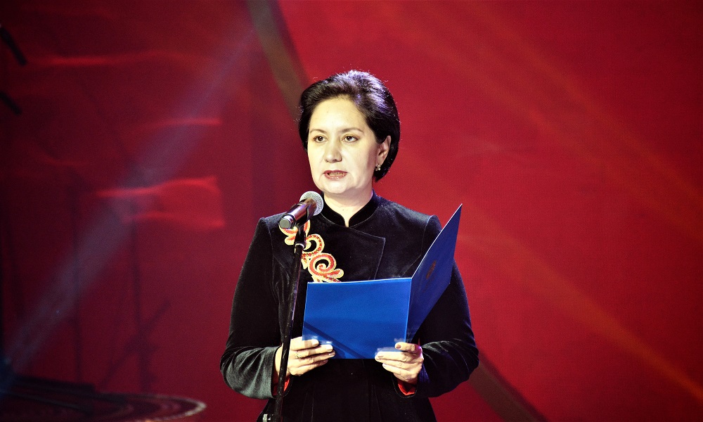 مەملەكەتتىك حاتشى «تۇمار» تەلەۆيزيا سىيلىعىن تاپسىرۋ راسىمىنە قاتىستى