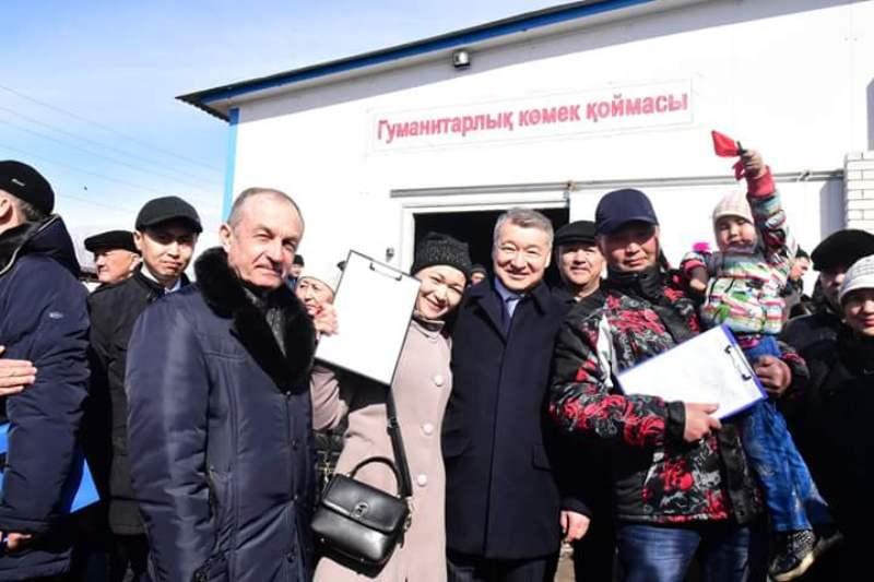 اياگوزدە ءۇيىن تاسقىن سۋ بۇزعان 12 وتباسى باسپانالى بولدى