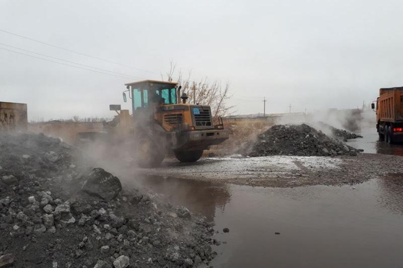 تەمىرتاۋدا جەتى ءۇيدى سۋ باستى