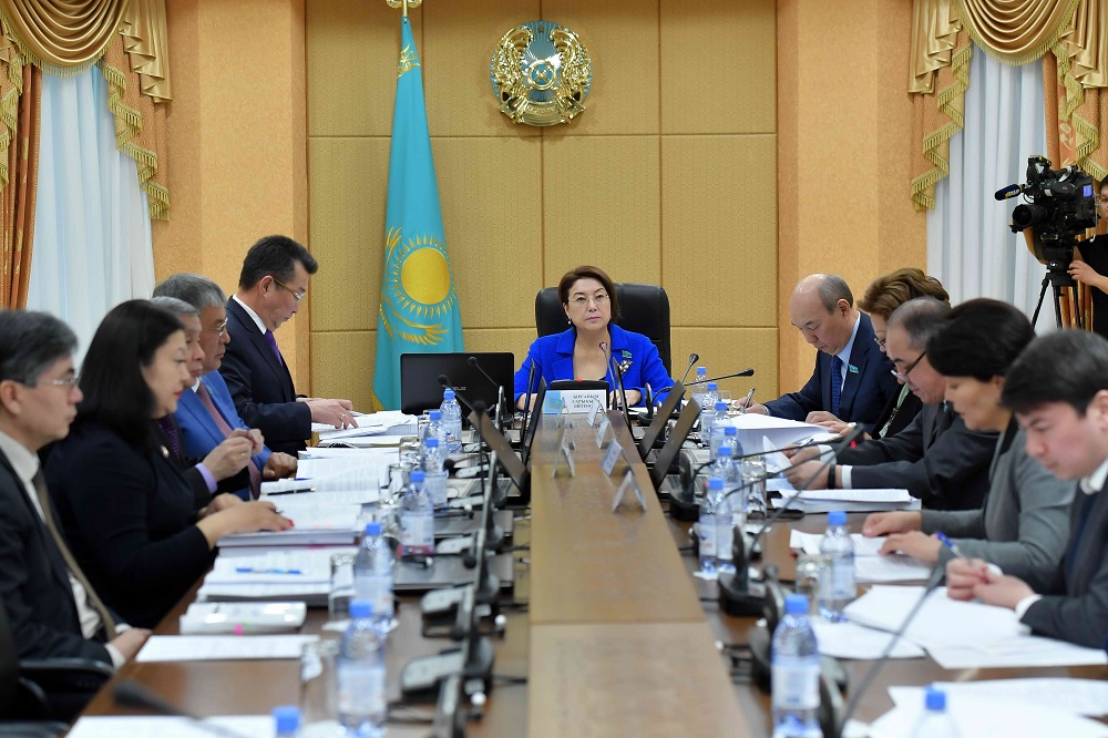 سەنات كوميتەتىندە زاڭناماعا كوشى-قونى ماسەلەلەرى بويىنشا تۇزەتۋلەر قارالدى