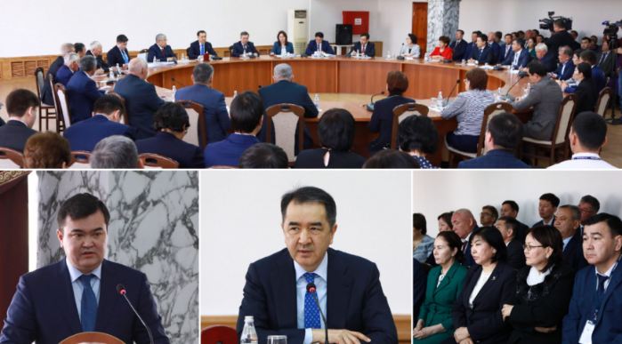 ب. ساعىنتاەۆ قىزىلوردا وبلىسىندا پرەزيدەنتتىڭ بەس باستاماسىن جۇزەگە اسىرۋدى تالقىلادى

