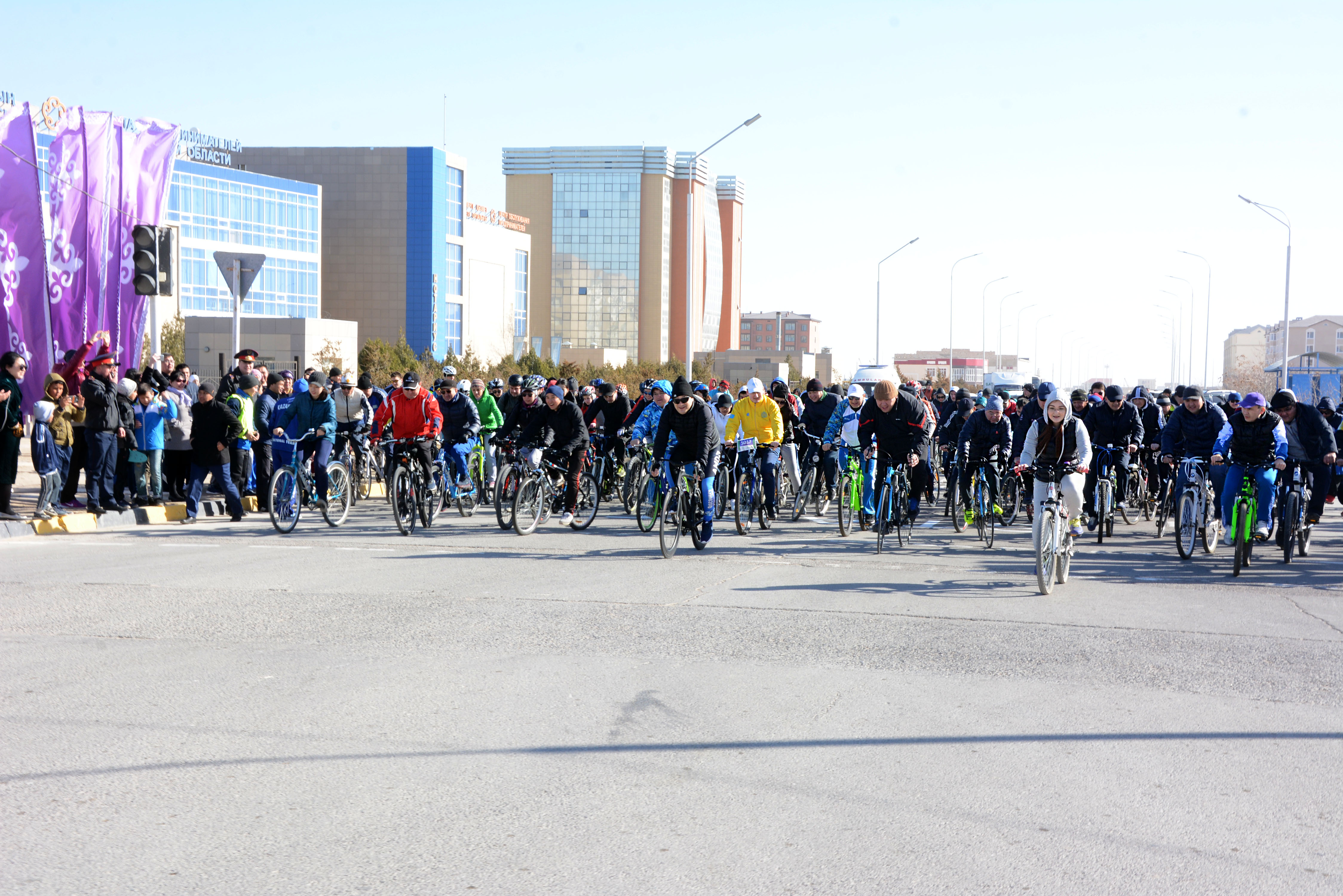 اقتاۋ قالاسىندا ۆەلوشەرۋ  وتتى