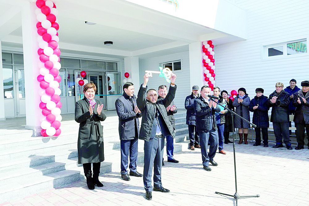 ورالدا جاڭا مەكتەپ اشىلدى