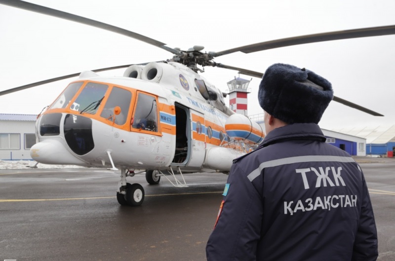 قاراعاندى وبلىسىندا تاسقىن قاۋپى ءجىتى باقىلاۋدا