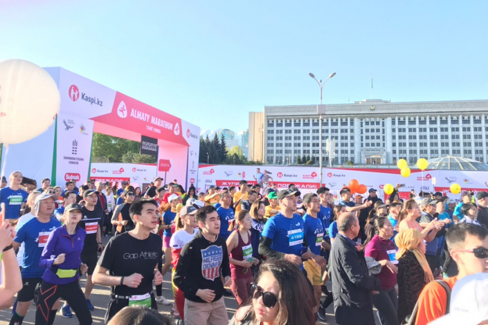 الماتىدا ءداستۇرلى قايىرىمدىلىق مارافون وتۋدە