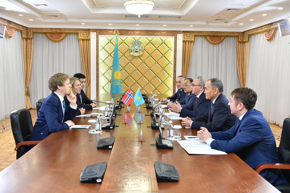 قازاقستان مەن نورۆەگيا پارلامەنتتەرىنىڭ ىنتىماقتاستىعى نىعايا تۇسەدى