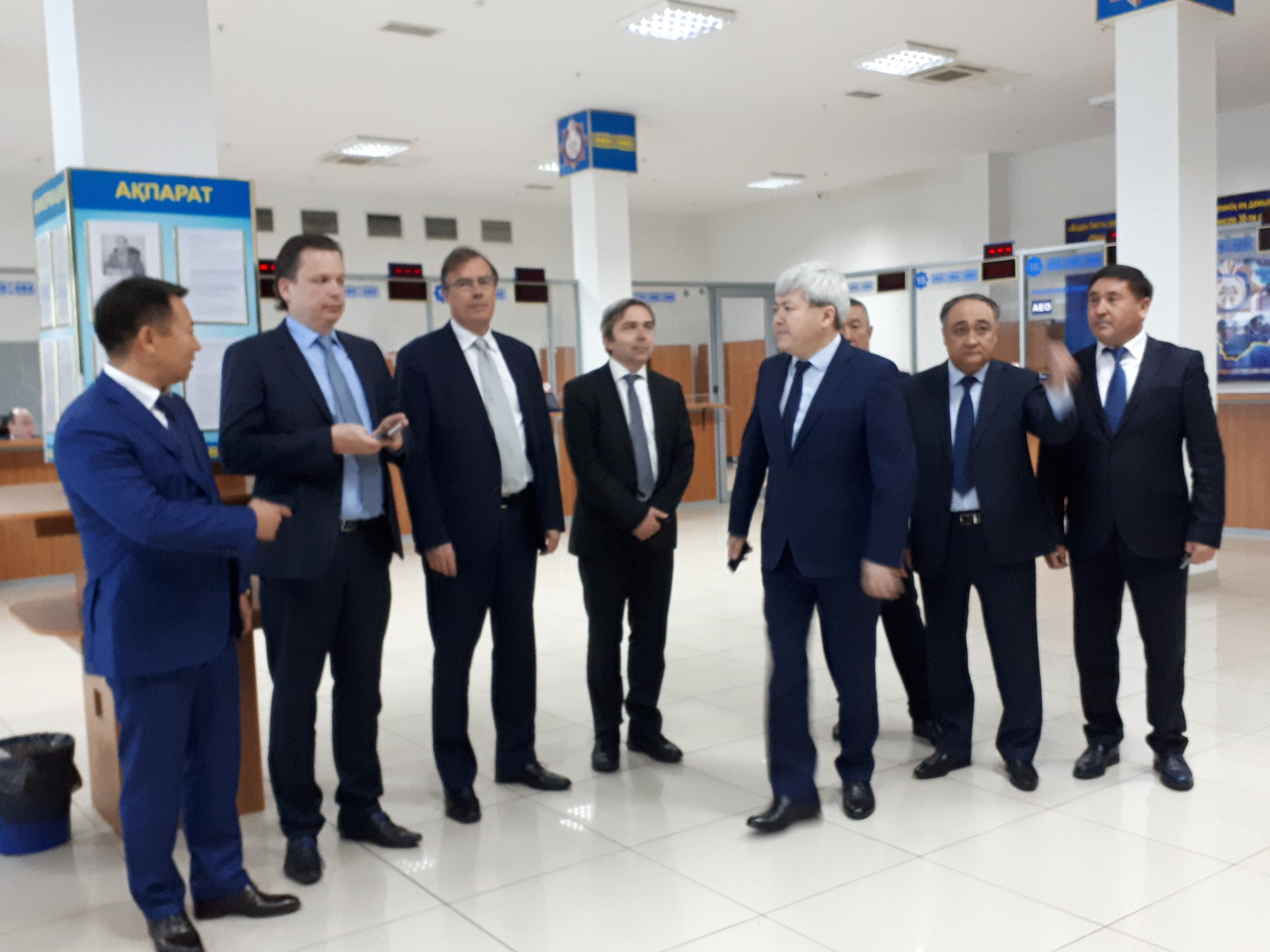 الماتىدا شەتەلدىك ساراپشىلار  «استانا-1» جۇيەسىنىڭ جۇمىسىمەن تانىستى