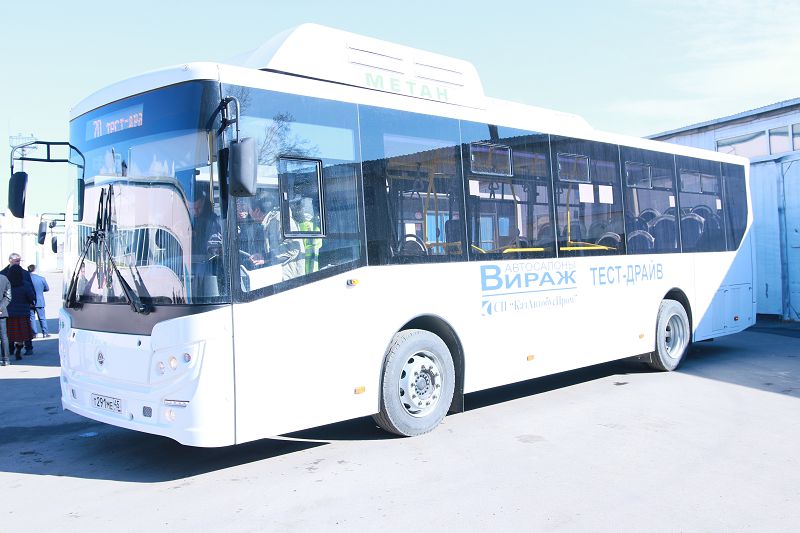 كوكشەتاۋدا اۆتوبۋس پاركى جاڭارادى