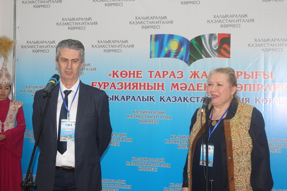 تارازدا قازاقستان-يتاليا شەبەرلەرىنىڭ كورمەسى ءوتتى