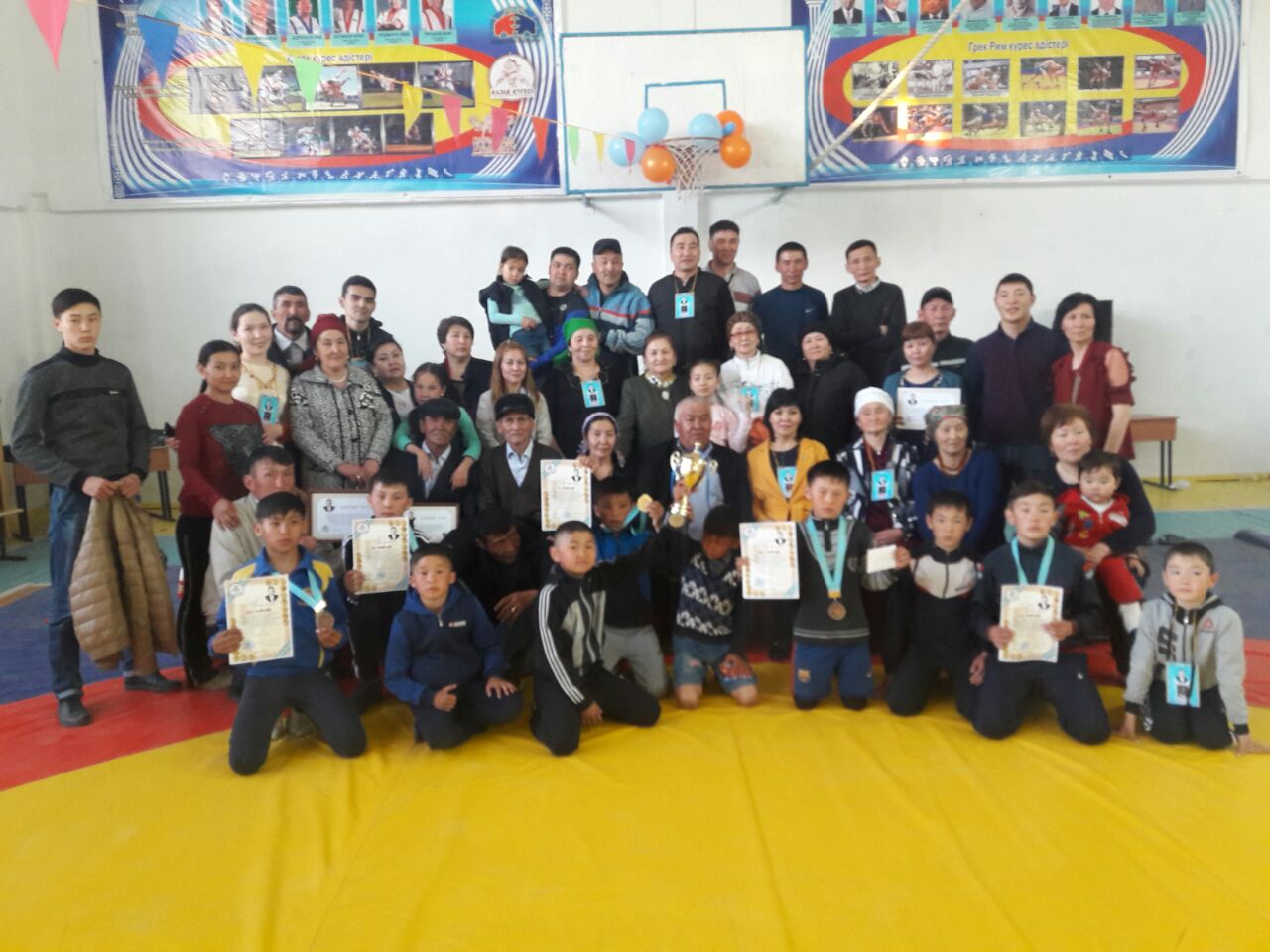 اياگوزدە جاسوسپىرىمدەر اراسىندا قازاقشا كۇرەستەن تۋرنير ءوتتى
