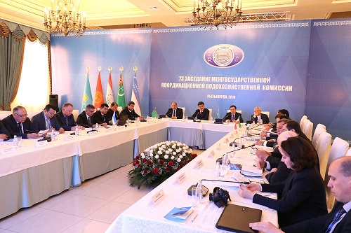 قىزىلوردادا سۋ شارۋاشىلىعىنىڭ مەملەكەتارالىق ۇيلەستىرۋ كوميسسياسىنىڭ 73-ءى وتىرىسى وتۋدە