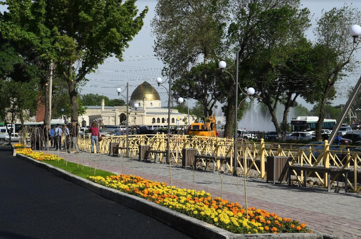 شىمكەنتتىڭ تاريحي ورتالىعى جاڭارادى