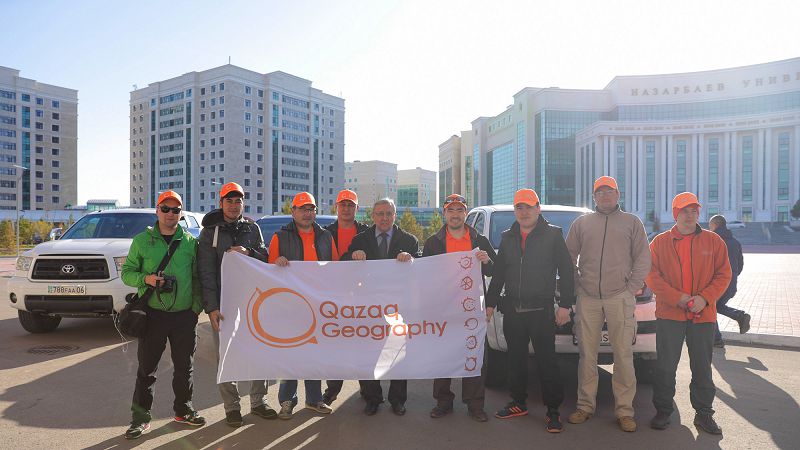 ارال تەڭىزىنە قاراي عىلىمي-تانىمدىق ەكسپەديتسيا جولعا شىقتى