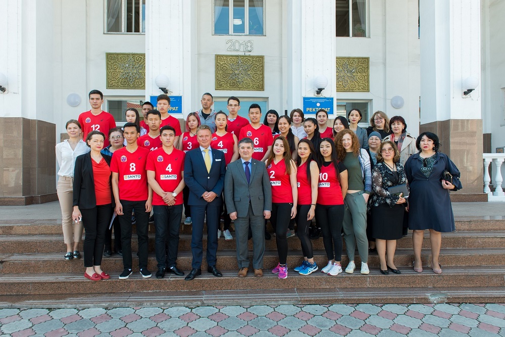 SANTO مەن قازۇمۋ ىنتىماقتاستىق جونىندەگى مەموراندۋمعا قول قويدى