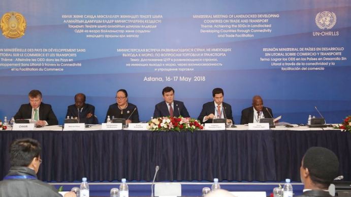 استانادا تەڭىزگە شىعا المايتىن دامۋشى ەلدەر مينيسترلەرىنىڭ كەڭەسى ءوتتى