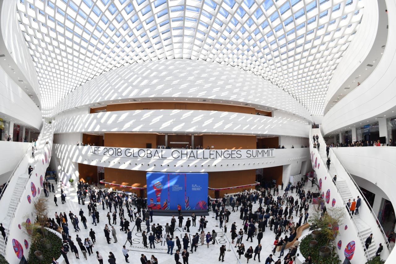 مەملەكەت باسشىسىنىڭ قاتىسۋىمەن استانا ەكونوميكالىق فورۋمى باستالدى